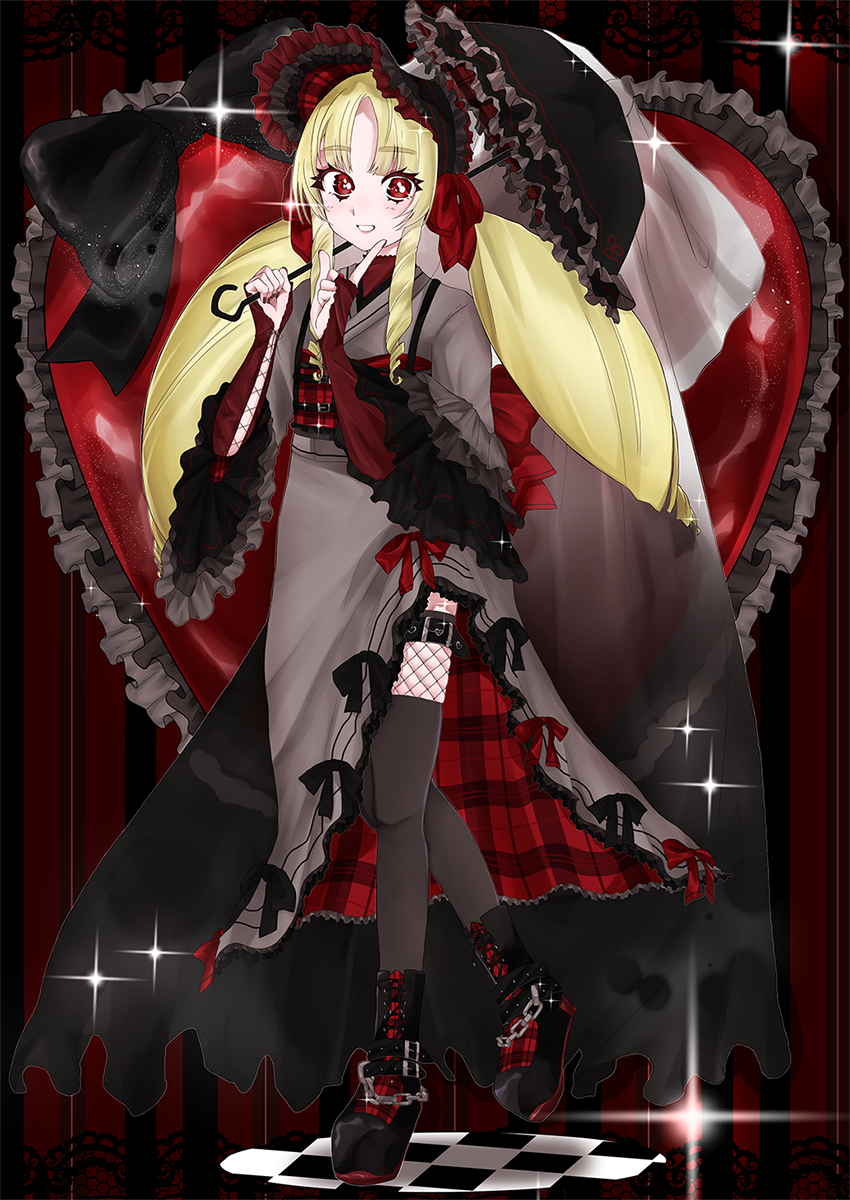 イラスト「誰よりも一番可愛い私♪」