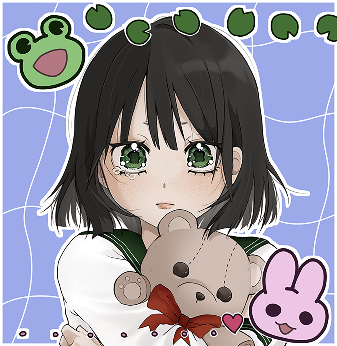 イラスト「そばかす」