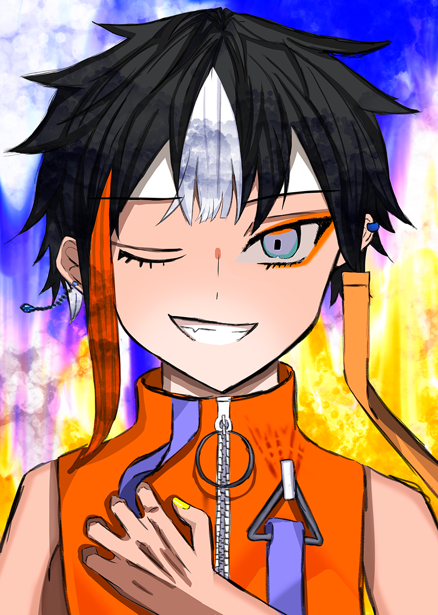 イラスト「Summer Night」