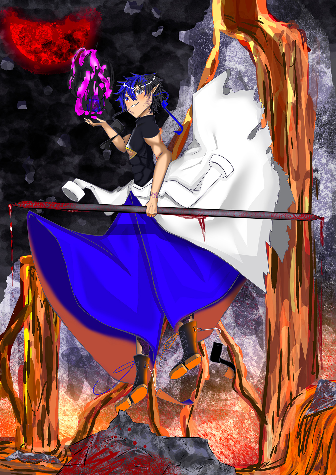 イラスト「Wundekammer -Naked Jeer-」